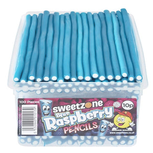 Blue Raspberry Sweetzone Pencils - Halal