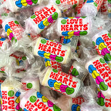 Love Hearts Chewy Toffees - Halal