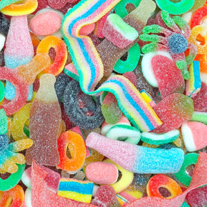 Fizzy Pre Mixed Sweets - Vegetarian